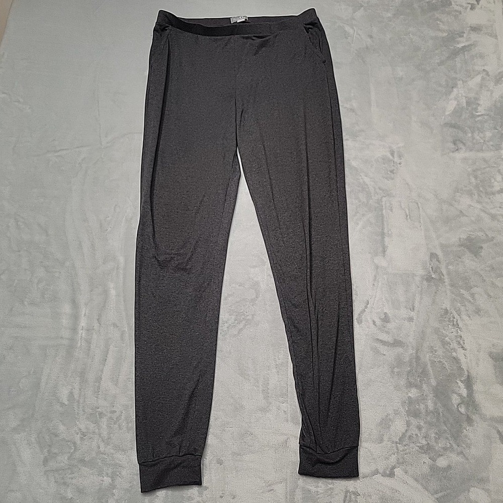 G by Giuliana Pants Womens 2XL Charcoal Grey Jogger Lounge Soft Stretch Pockets